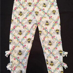 Posh Peanut Floral Bee Print Leggings